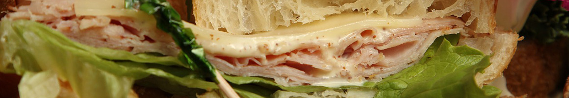 Eating Deli Sandwich Salad at Ro Lynn's Delicatessen restaurant in Brookhaven, PA.